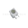 Suministro Toma de Corriente CC Interfaz de Red Toma RCA USB Decodificador Dc005 Blanco Toma CC