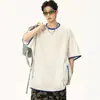 Camiseta deportiva de manga corta transpirable de secado rápido para hombre, nuevo diseño holgado estilo americano de verano 2026, camiseta de media manga