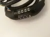 Suministro candado para bicicleta candado de combinación de cuatro dígitos accesorios para bicicleta de montaña candado antirrobo candado de cadena candado de cable