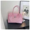 Bolso tote color gelatina, bolso de hombro de alta gama, moda primavera/verano 2026, bolso grande de gran capacidad para el hombro para ir al trabajo
