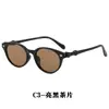 Gafas de Sol Ovaladas Retro de Moda Gafas de Sol con Decoración de Lazo Personalidad Versátil Estilo Callejero Gafas de Sol con Protección Solar para Mujer