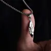 Nuevo Collar Colorfast de Acero de Titanio para Hombre Estilo de Lujo Ligero Versátil Moda de Nicho Sentido de Alta Gama Collar Estilo Europeo y Americano para Mujer