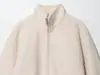Chaqueta de Cuero con Bordados para Mujer, Estilo Europeo y Americano, Otoño 2025, Cuello Alto 1632