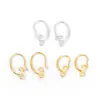 Miya venta directa de fábrica aretes estilo coreano productos semiacabados accesorios para joyería gancho de oreja de metal material para aretes diy gancho de oreja