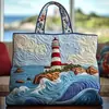 2026 Serie Transfronteriza Nuevo Estilo de Pintura al Óleo Impresión Digital Bolso de Mano de Moda Popular Bolso Tote Acolchado de Hombro Único