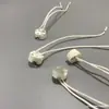 Portalámparas de Cerámica GU10 Portalámparas Accesorios para Lámparas Portalámparas de Cerámica G5.3 Base para Lámpara Halógena con Cable de Silicona Resistente a Altas Temperaturas