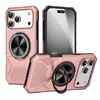 Capa Protetora Magnética Alliance Ring Shadow para Celular Iphone17Pro Max Apple 15 com Suporte 13