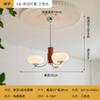 Lámpara de Araña Francesa Bauhaus para Sala de Estar, Antigua Media, Celebridad de Internet, Dormitorio, Comedor, Casa de Huéspedes, Lámpara de Araña, Diseñador Nórdico, Lámpara de Araña Caqui