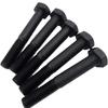 Tornillos de Cabeza Hexagonal con Diente Joven Ennegrecido M10-M24*1.5/1.0Gb5785/5786, Tornillos de Cabeza Hexagonal con Rosca Fina Grado 8.8