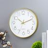 Reloj escolar de 12 pulgadas reloj de pared para aula moda simple moderna reloj silencioso para el hogar reloj de pared