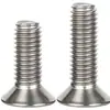 Tornillos de Titanio Puro Ta2 de Cabeza Plana Phillips, Tornillos de Titanio Puro de Cabeza Plana Ranura Cruzada al por Mayor, Tornillos de Titanio Puro M2M3M4M5