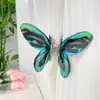 Bofiya Super Hada Clip Realista de Mariposa Pasador Elegante Pinza de Tiburón para Moño Accesorio de Cabello de Alta Gama Tocado