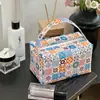Ins Bolsa de Maquillaje Portátil con Estampado de Gato de Dibujos Animados de Alto Valor, Gran Capacidad, Bolso de Mano Tridimensional, Almacenamiento para Viaje