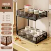 Estante de almacenamiento de escritorio, portavasos, organizador de tazas, almacenamiento multicapa para bocadillos y bolsitas de té para mesa de comedor, aparador, entrada y encimera