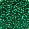 Bolsa de cuentas de arroz de vidrio rellenas de plata al por mayor 4 mm color cuentas de arroz rellenas de plata diy material para abalorios a mano accesorios de ropa