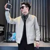 Chaqueta de marca moderna con cuello mao elegante para hombre, chaqueta de dos piezas para primavera y otoño, ropa de hombre, nuevo top de primavera para hombre 2026
