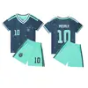 26-27 Uniformes de Fútbol para Estudiantes de Primaria Número 7 de C Ronaldo Número 10 de Neymar Camiseta Conjunto de Camiseta para Niños Camiseta de Fútbol