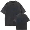 Camiseta Gráfica Vintage Lavada Rapper Milo J La Vida Era Mas Corta para Homens e Mulheres