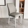 Silla de comedor nórdica de bajo precio transfronterizo, silla simple moderna para el hogar, silla tapizada suave especial para hotel, restaurante, silla para habitación de alquiler, venta al por mayor