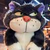 Muñeco de peluche de gato Lucifer rojo divertido de red, regalo para niños y niñas, almohada, muñeca para dormir para niños, venta al por mayor