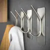 Gancho Adhesivo Fuerte Pared Gancho Transparente Gancho Sin Perforaciones Sin Marcas Fuerte Soporte de Carga Baño Cocina Gancho Adhesivo