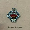 Nuevo Pegatina de Tela Bordada por Computadora de Doraemon Lindo Dibujo Animado Gato Ding-Dang Parche para Ropa Bolsa