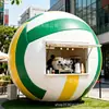 Quiosco de Fibra de Vidrio, Cafetería Exterior Esférica, Punto de Referencia en Zona Escénica, Escultura Decorativa