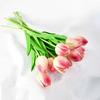 Haomei Tulipán Hidratante de Tacto Artificial Clásico Adornos para Fotografía Decoración del Hogar Decoración Suave Flores Artificiales Venta Directa de Fábrica