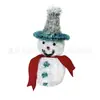Suministro Directo Transfronterizo de Adornos de Muñeco de Nieve Navideño, Adornos Decorativos de Mini Muñeco de Nieve Navideño, Accesorios de Decoración Navideña