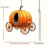 Carruaje de Calabaza Decoraciones de Halloween Colgante Transfronterizo Nuevo Acrílico Plano Colgante de Coche Colgante de Navidad