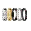 Pulseras Magnéticas de Alta Venta Transfronterizas para Hombres y Mujeres, Pulseras Magnéticas de Energía Anchas Desmontables de Moda para Exteriores al por Mayor