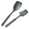 Raspador de silicona de grado alimenticio, cepillo de aceite 2 en 1, resistente a altas temperaturas, para hornear pasteles domésticos, espátula, cuchara, pala, 2 en 1.
