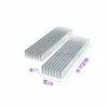 Dissipador de calor de chip eletrônico CPU placa-mãe de perfil de alumínio para nova energia, módulo amplificador de potência de dentes finos, condução de calor de roteador