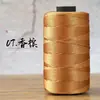 Fio de Seda de Gelo Algodão Mercerizado e Linho Tira Plana Tecelagem DIY Sapato Almofada Tricotado à Mão Proteção Solar Primavera e Verão Chapéu de Sol Bolsa de Gancho Fio