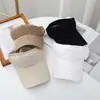 Visera Deportiva para Exteriores Estilo Coreano de Primavera y Verano para Mujer, Sombrero de Sol Estudiante de Parte Superior Abierta, Sombrero de Sombrilla y Protección Solar