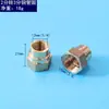 Em estoque atacado tubo de cobre espessado fio interno fixo redutor direto conector interno 4 pontos 6 pontos 1 polegada adaptador de rosca interna