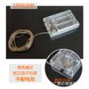 Caja de batería LED 3AA cadena de luces de alambre de cobre led lámpara de alambre de cobre bola de onda impermeable caja de batería lámpara de alambre de cobre cadena de luces USB