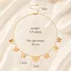Joyería transfronteriza europea y americana aleación collar con colgante de mariposa hueca tridimensional para mujer moda versátil personalidad nuevo collar