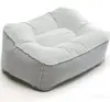 Cojín cuadrado inflable flocado almohada inflable de PVC cojín redondo cojín de sofá