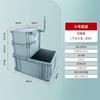 Caja de Volteo Filtro de Fondo para Peceras DIY Caja de Filtro de Fondo para Peceras Separación Seca y Húmeda Filtro de Goteo Sifón Filtro de Fondo Combinado Peces