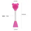 Brocha de Doble Punta para Mascarillas para Eliminación de Maquillaje y Limpieza de Puntos Negros, Brocha para Mascarillas, Palillo Mezclador de Mascarillas, Herramienta de Belleza Portátil para Aplicar Mascarillas