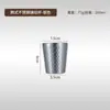 Suministro Directo de Vasos de Agua Martillados de Acero Inoxidable 304, Vasos de Cerveza, Tazas de Té de Restaurante de Doble Capa de Gran Capacidad, Vasos de Jugo, Tazas de Café