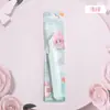 11.3 Pinças de Aço Inoxidável Chuang Ponta Curva DIY Cor Cartoon Pinças para Cílios Embalagem Chinesa