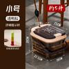 Cubo de Té Transparente Cubo para Posos de Té Cubo Pequeño para el Hogar Cubo de Té Cubo de Agua Residual para Mesa de Té Cubo de Drenaje para Bandeja de Té Accesorios para Juego de Té Tamaño Grande