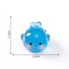 Transfronteiriço Novo Produto Micro-Paisagem Fofo Peixe-Balão Gordo Luminoso Decoração DIY Fofa Acessórios para Pendurar Pequenos Enfeites de Resina
