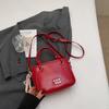 Bolso de Moda de Estilo Occidental para Mujer 2025 Primavera Nuevo Bolso Casual Cruzado Diseño Nicho Bolso Cubo Portátil