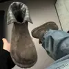 Botines Gruesos de Cuero Mate con Punta Redonda para Mujer 2026 Otoño/Invierno Nuevo Estilo de Moda Versátiles Plegables de Dos Vías Botas Martin