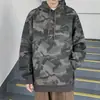 Otoño 2020 ins Retro Estilo Harajuku Herramientas Camuflaje Suéter para Hombre Estilo Coreano Suelto Trendy Todo-fósforo Chaqueta para Pareja
