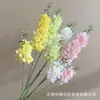 2 Cabezas de Flores Artificiales de Lavanda para Decoración del Pasillo de Salón de Bodas, Decoración de Jacintos para Fondo de Hotel, Flores Artificiales Transfronterizas