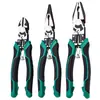 Tornillo de Banco Sibang Tools 9 pulgadas Cortador de Alambre de Ahorro de Mano Pinzas de Punta Fina Pelacables y Cortador Pinzas Universales de Corte Diagonal